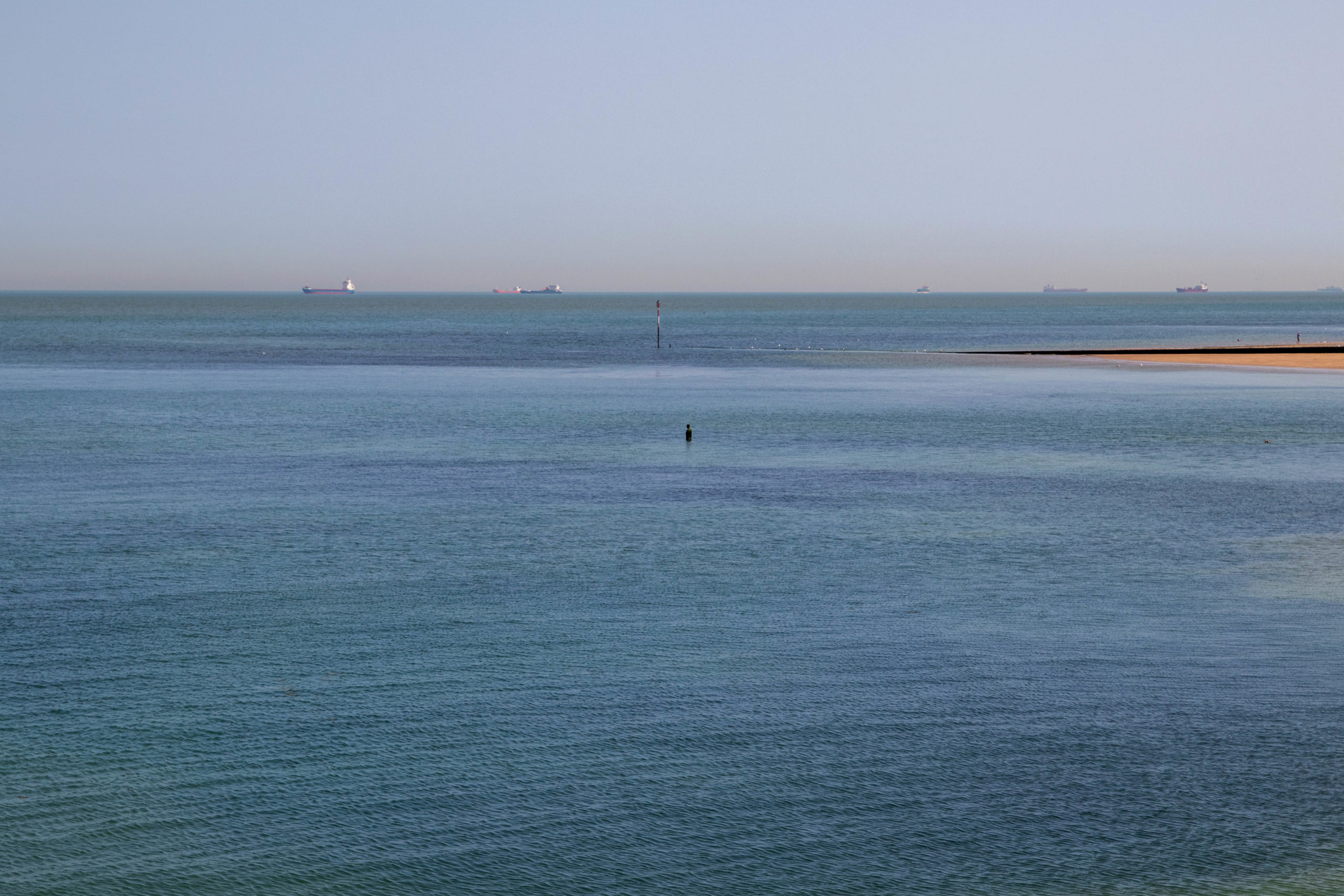 Statue im Wasser