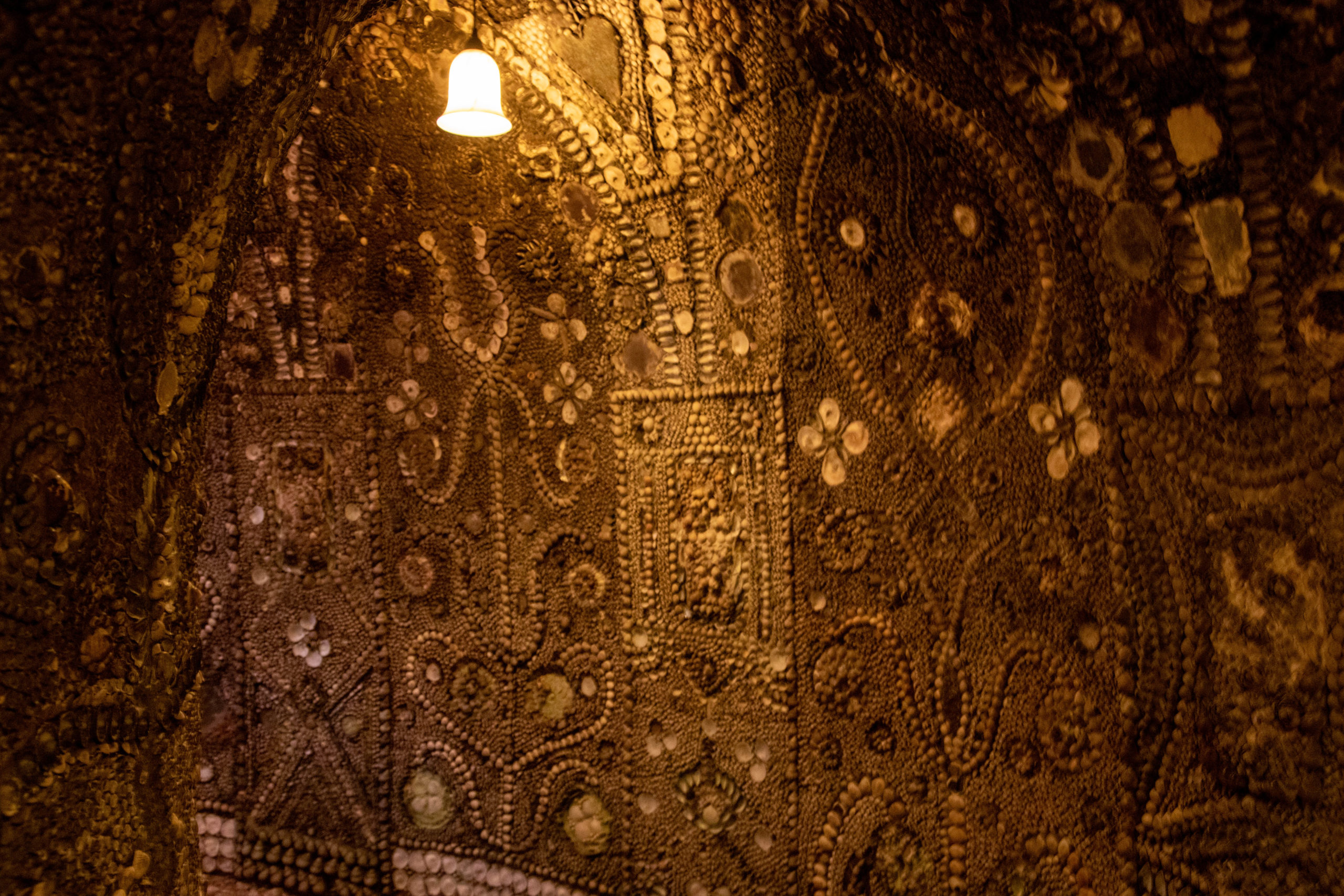 Die Mosaike der Shell Grotto